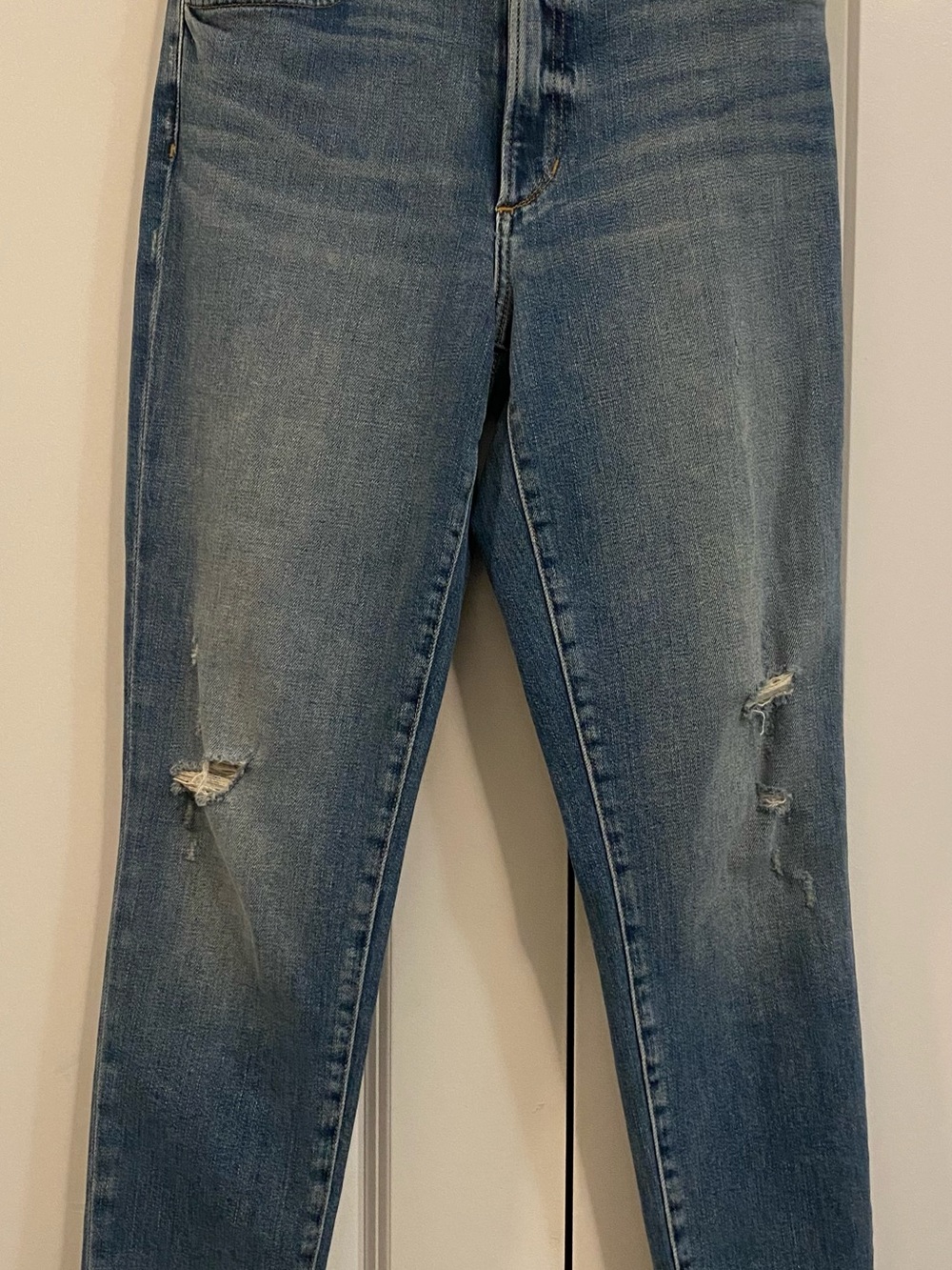 Joe's Jeans The Charlie Flawless High Rise Skinny Jeans White - Size 30